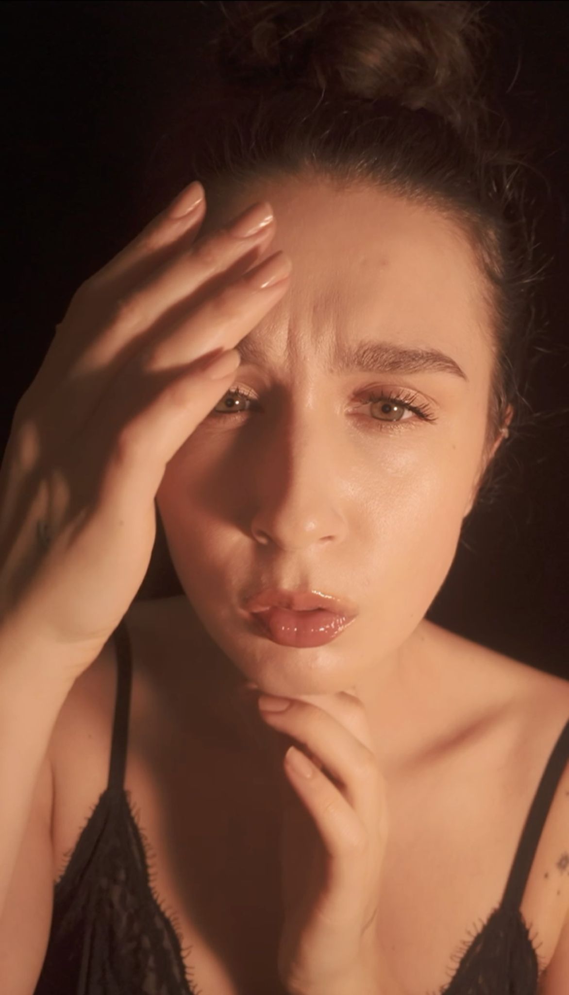 Unzufriedenheit mit dem Hautbild und der Gesichtsform vor der Routine